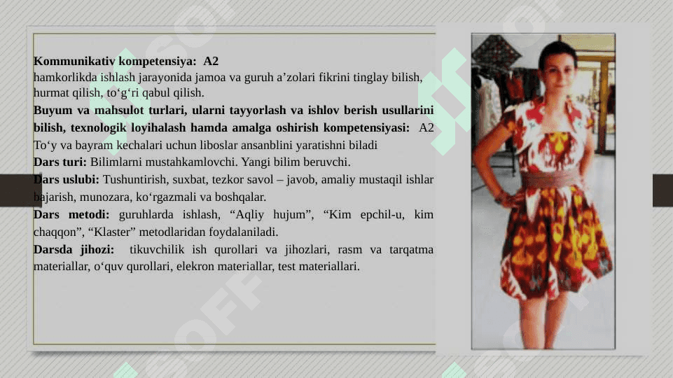 Kiyim haqida umumiy ma’lumot 5