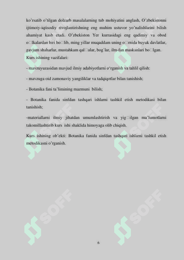 Botanika 6