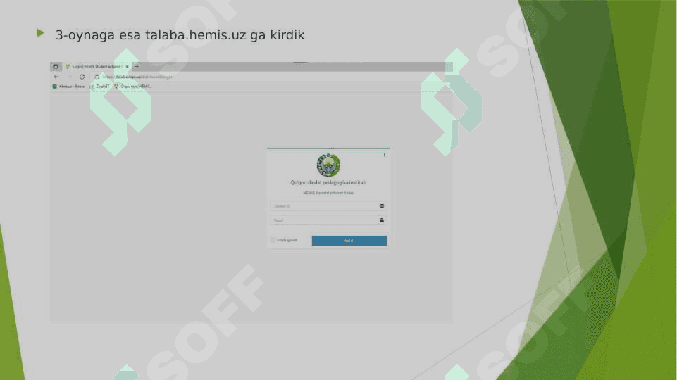 Brauzer dasturlari va ularning imoniyatlari 8