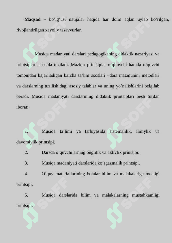 UMUMIY MUSIQIY TA’LIMNING TAMOYILLARI 2