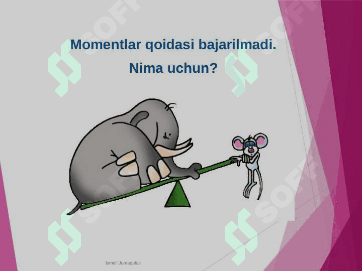 Kuch momenti.Richag va uning muvozanat sharti 8