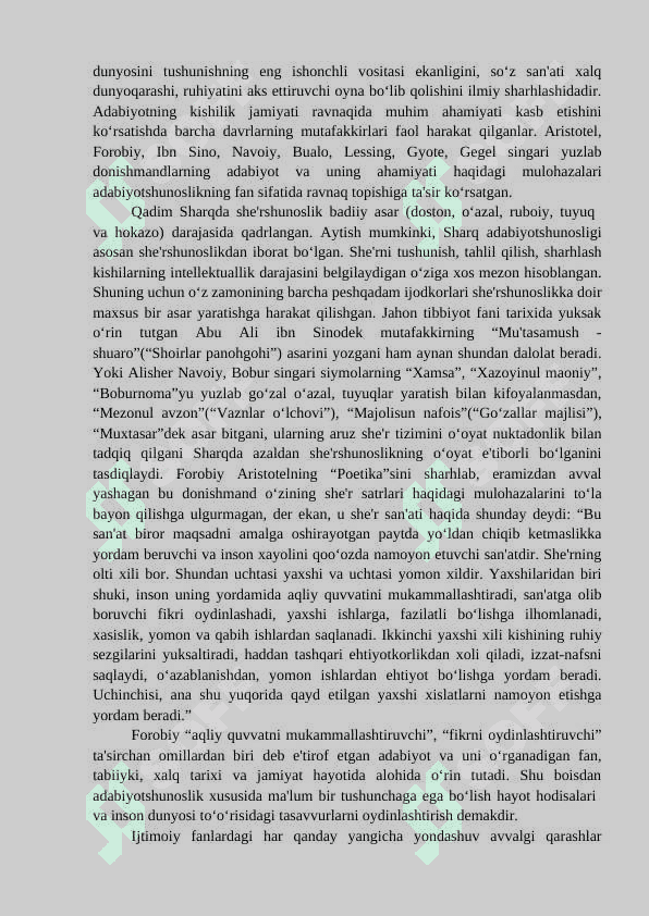 ADABIYOTSHUNOSLIK TARIXI 2