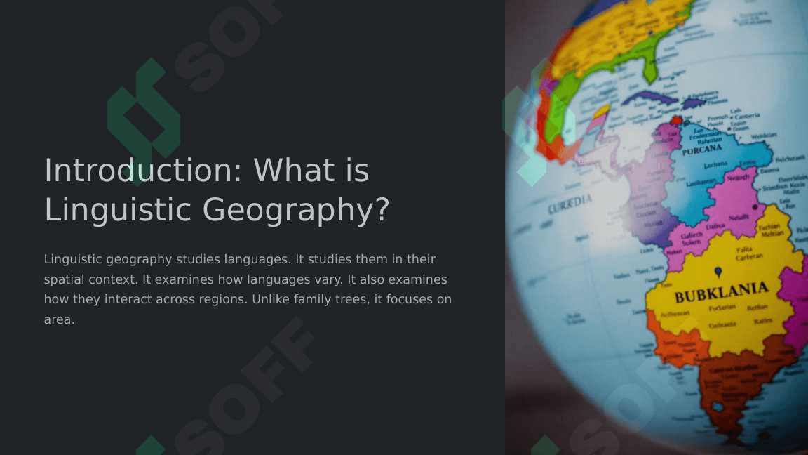 Areal classification of languages 3