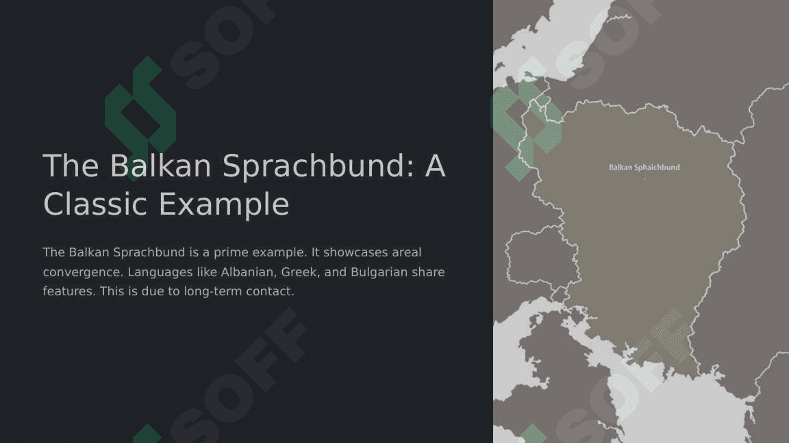 Areal classification of languages 6
