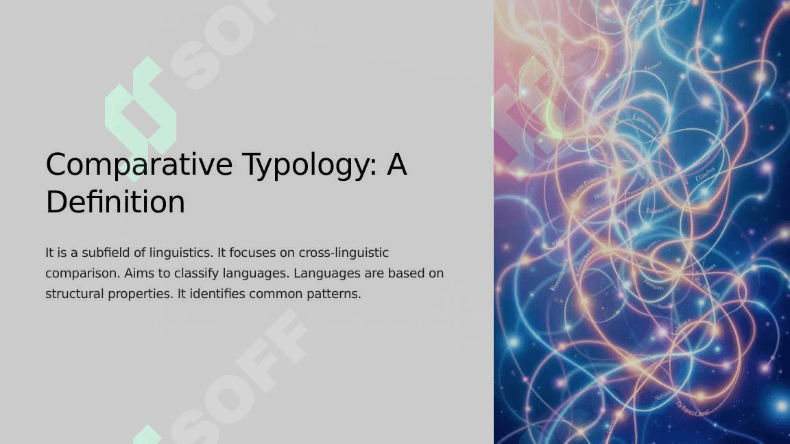 The comparative typolofy and its specific features 3