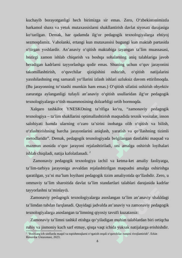 Boshlang‘ich sinflarda ona tili va o‘qish savodxonligi darslarida maqol va topishmoqlardan foydalanish 6