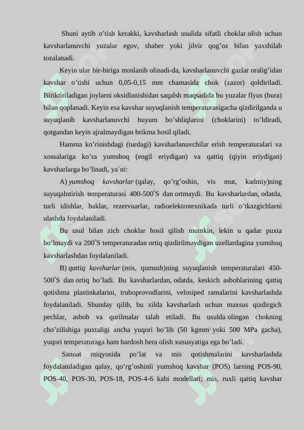 Kavsharlash Kavsharlash asosida buyumlar yasash 8