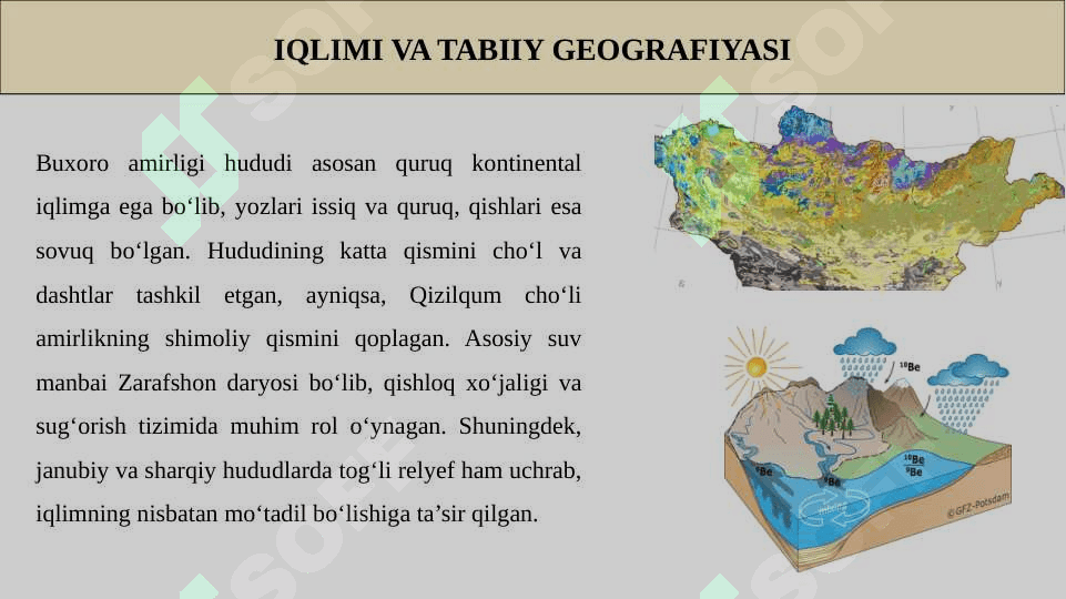 BUXORO AMIRLIGINING TARIXIY GEOGRAFIYASI 6
