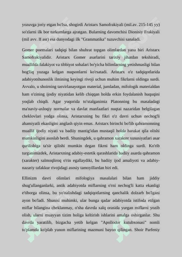 Arastu poetikasi 8