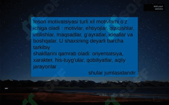 Motivatsiya va uning sportdagi ahamiyati 4