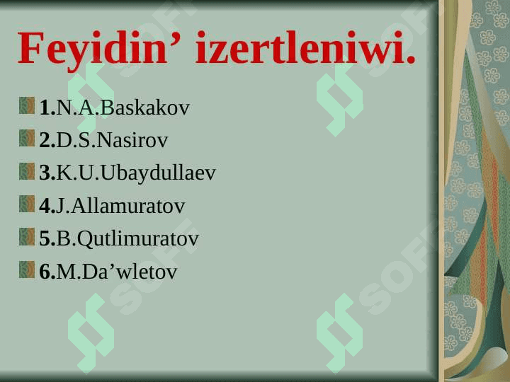 Feyil 3