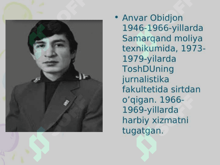 Anvar Obidjon hayoti va ijodi 3
