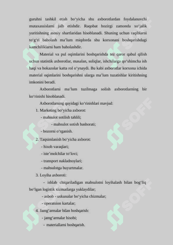 Lоgistikada aхbоrоt tizimlari ko‘rilishi tamоyillari 3