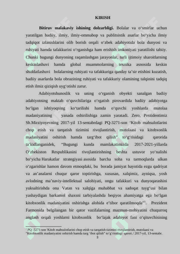 OYBEK IJODIDA BOLALIK OLAMINING BADIIY TALQINI 3