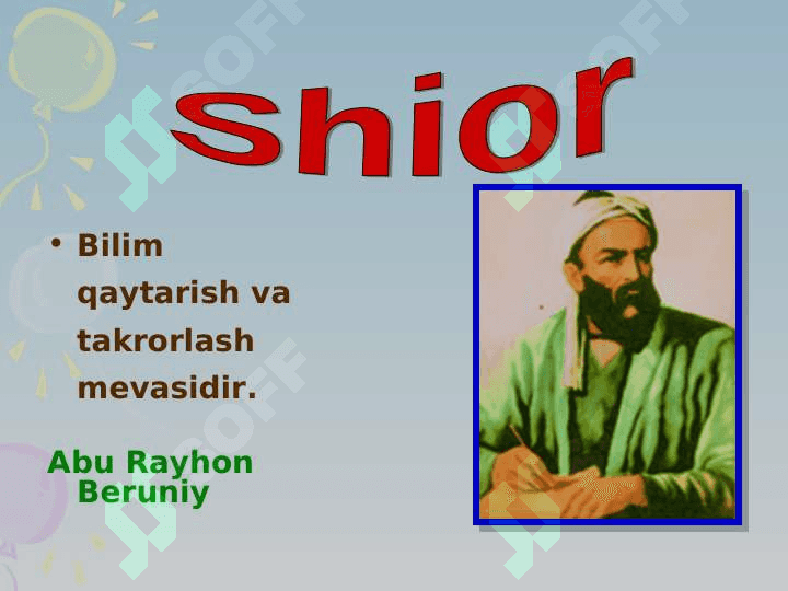 KASRLARNI QISQARTIRISHGA DOIR MISOLLAR YECHISH. 4
