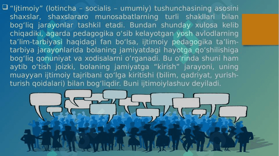 Ijtimoiy pedagogika fan sifatida 5