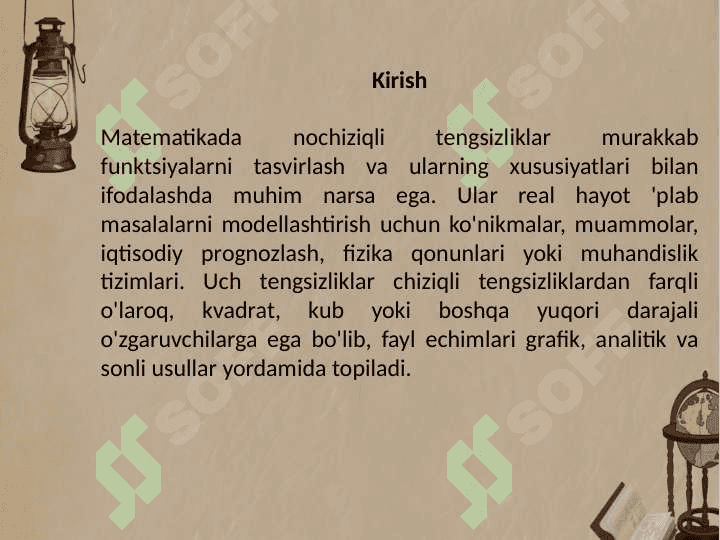 Nochiziqli tengsizliklar 3
