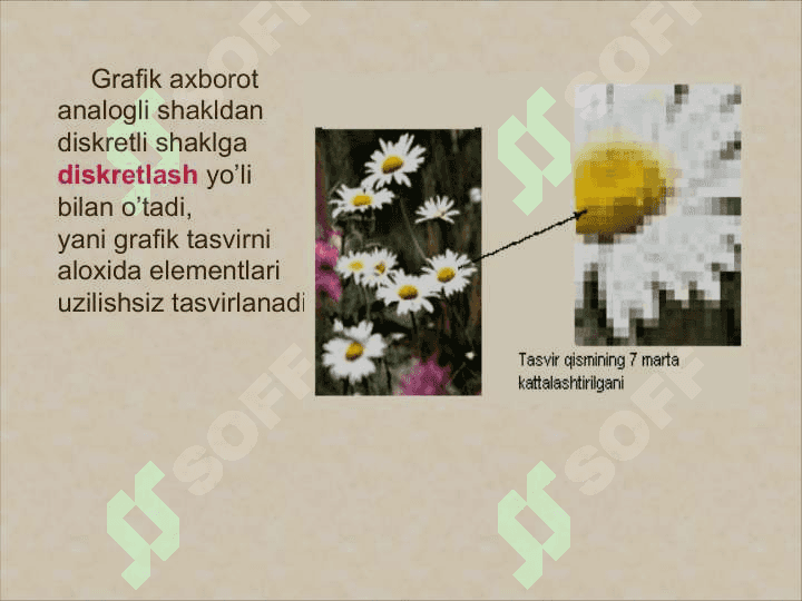Kompyuter grafikasi tushunchasi 8