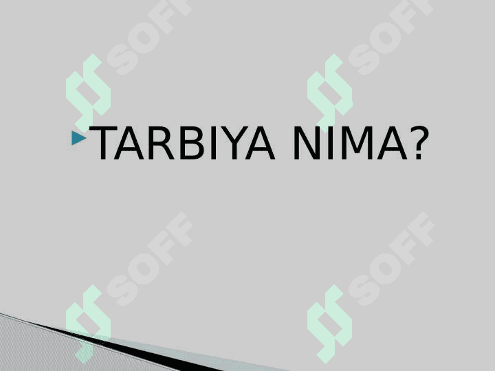 Tarbiya turlari 4