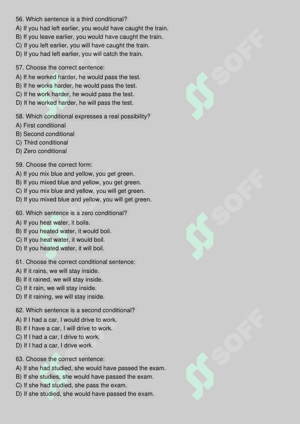 Ingliz tili test 8