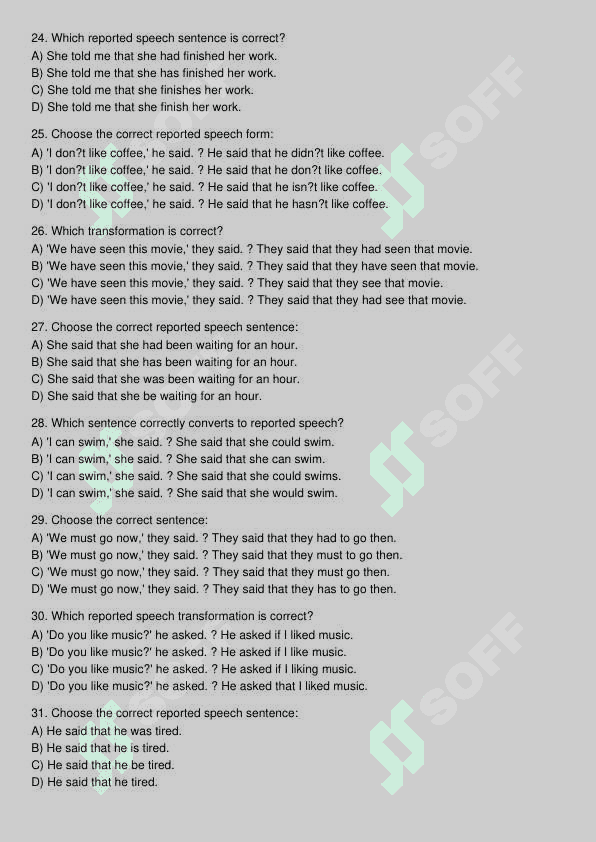 Ingliz tili test 4