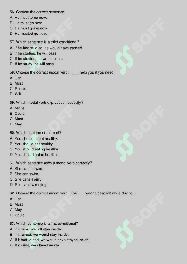 Ingliz tili test 8