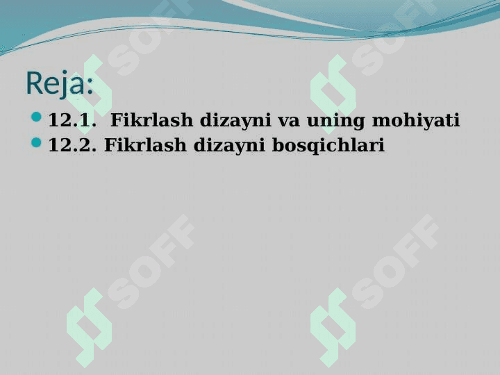 Fikrlash dizayni (“Design thinking”) 2