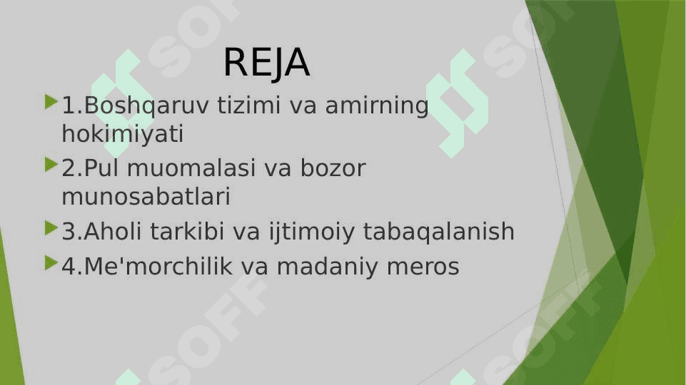 Buxoro amirligining  davlat tuzumi slayd 2