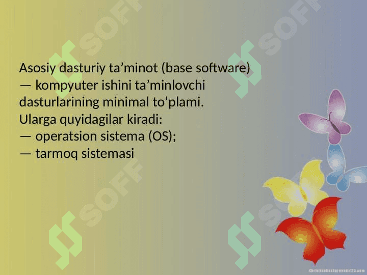 Kompyuterlarni ishga tushiruvchi sistemaviy dasturlar 4
