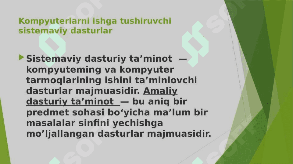 Kompyuterlarni ishga tushiruvchi sistemaviy dasturlar 3