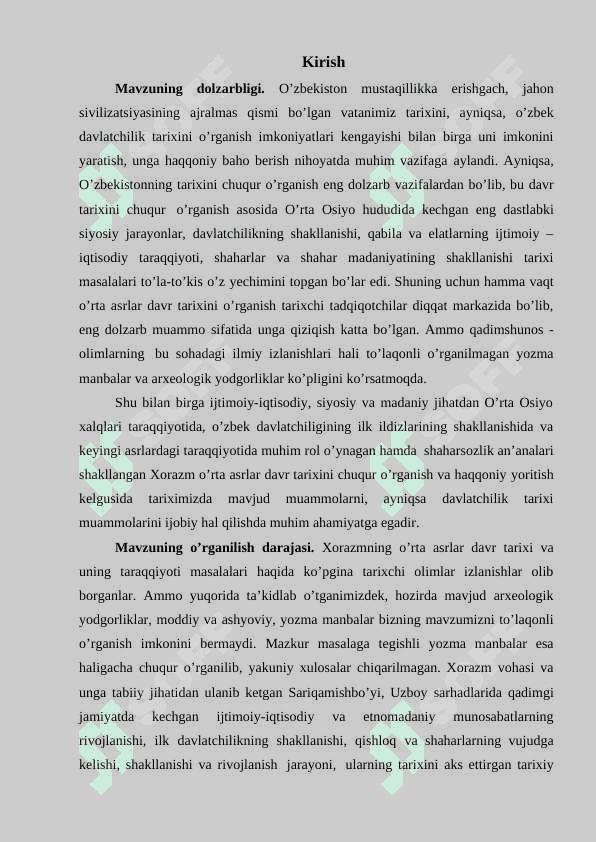 Xorazmshohlar davlati tarixi tarixshunosligi 2