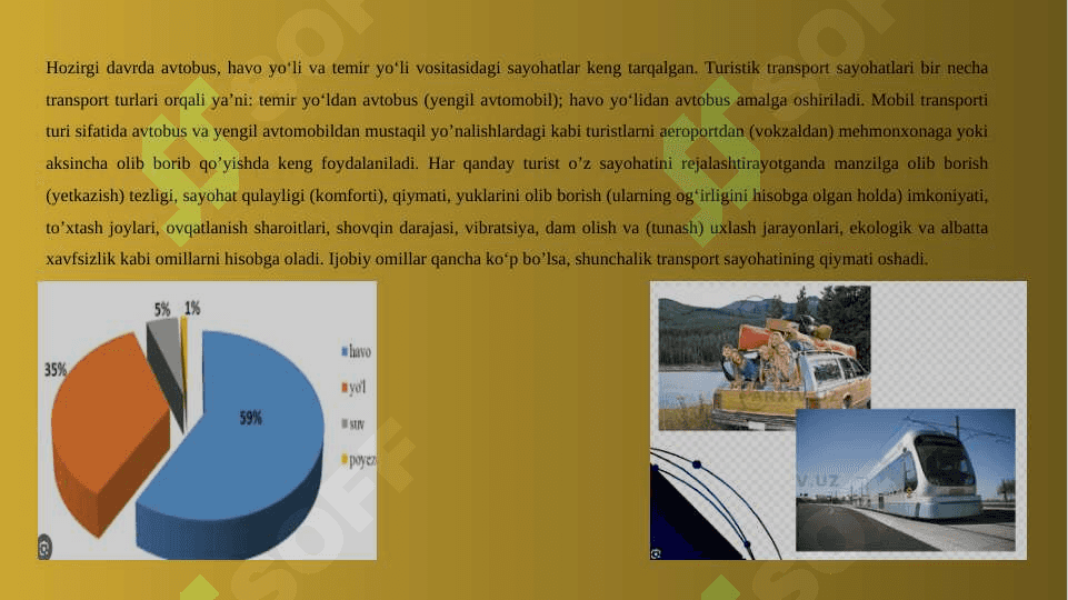 TURISTLARGA TRANSPORT XIZMAT KO‘RSATISH 6