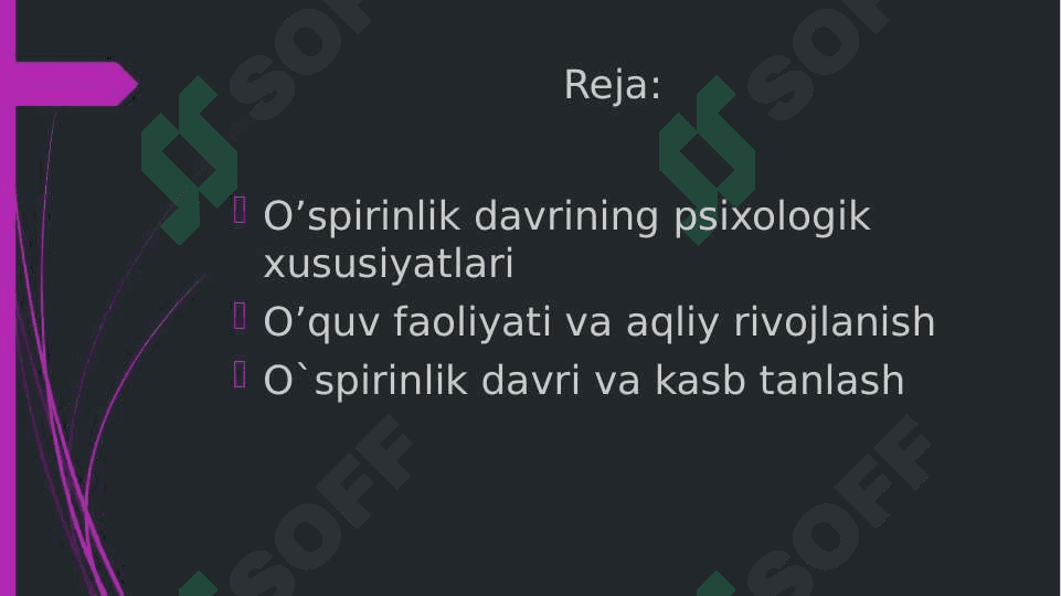 o`spirinlik davrida kasb tanlashga doir muammo 2