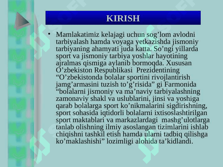 Darsdan tashqari vaqtda xarakatli o’yinlarni tashkillash va o’tkazish usullari 2
