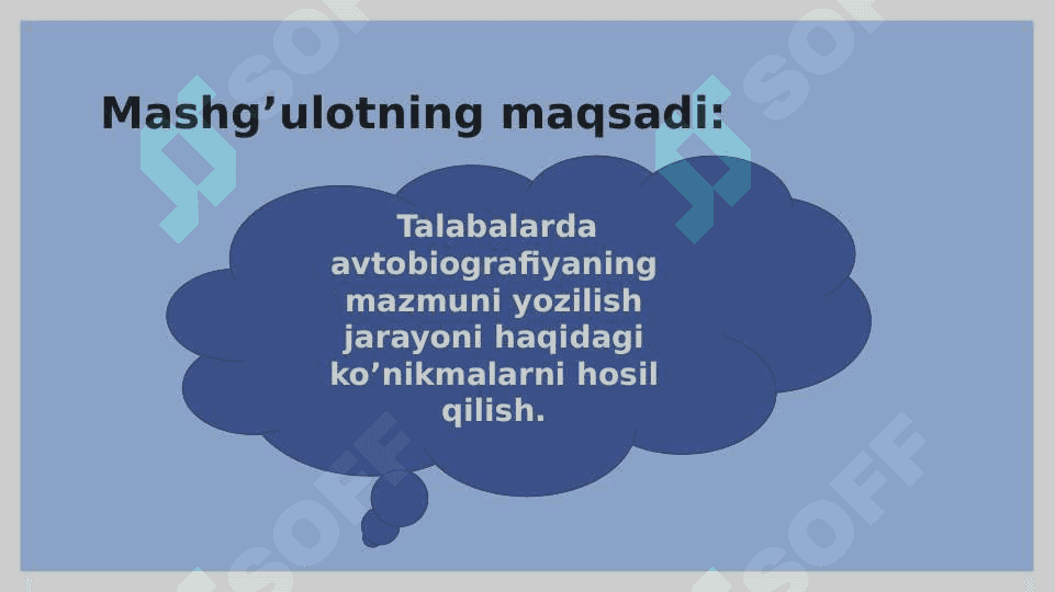 AVTOBIOGRAFIYA O’QITUVCHI NUTQINING JANRI SIFATIDA. 3