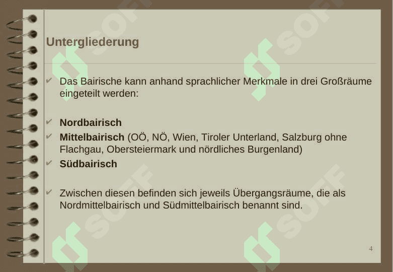 Die deutsche Sprache 4