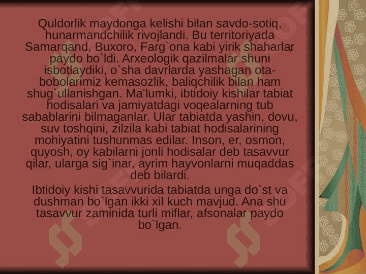 ENG QADIMGI MADANIYAT, ENG QADIMGI XALQ OG’ZAKI IJODI 4