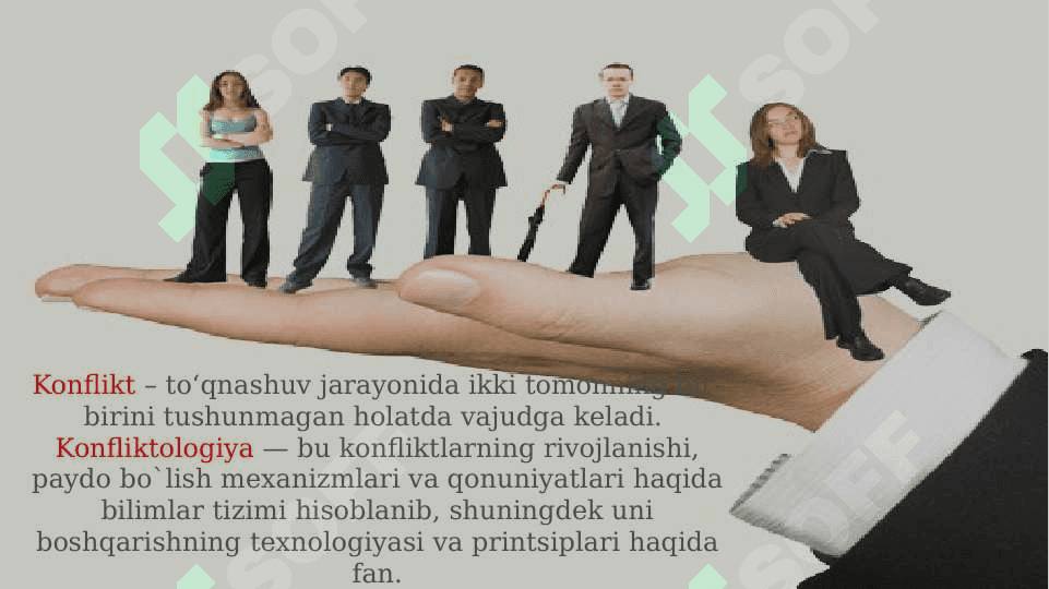 konfliktlarni asosiy turlari 6