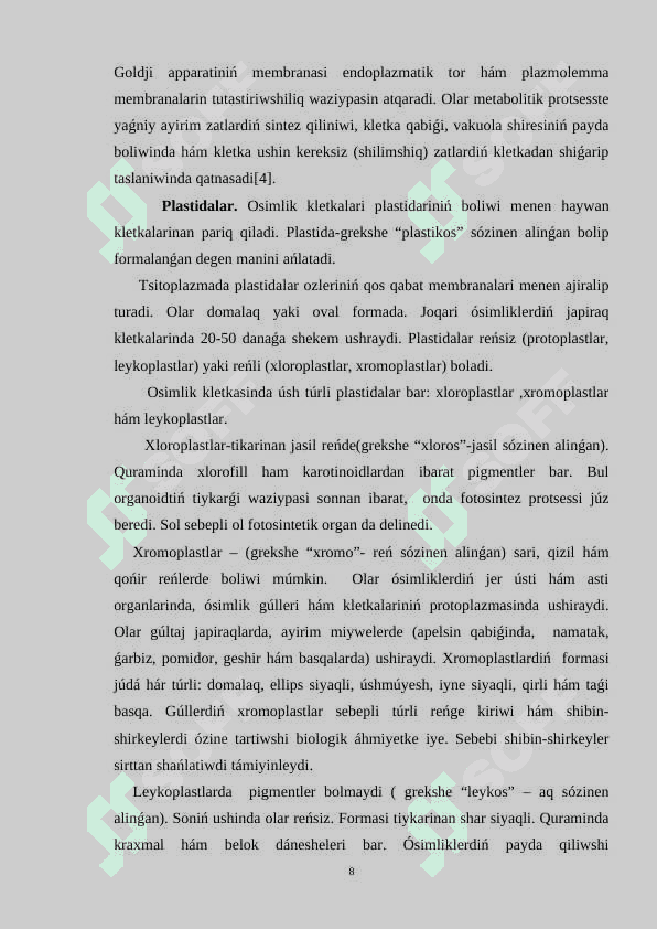 #KURS JUMISI 8