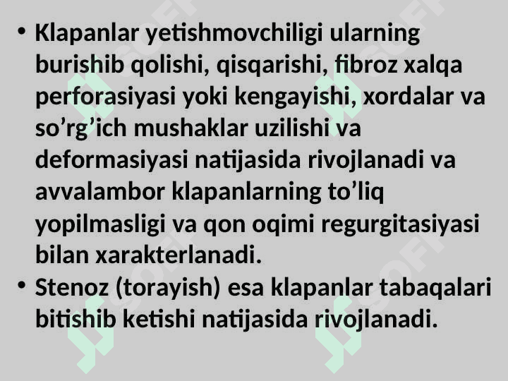 YURAK ORTTIRILGAN NUQSONLARI 3