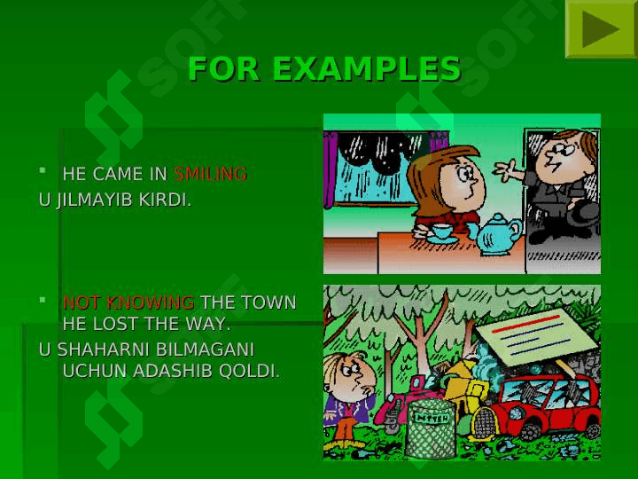 PARTICIPLE II 5