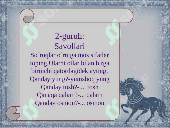 Sifat yasovchi qo`shimchalar 7