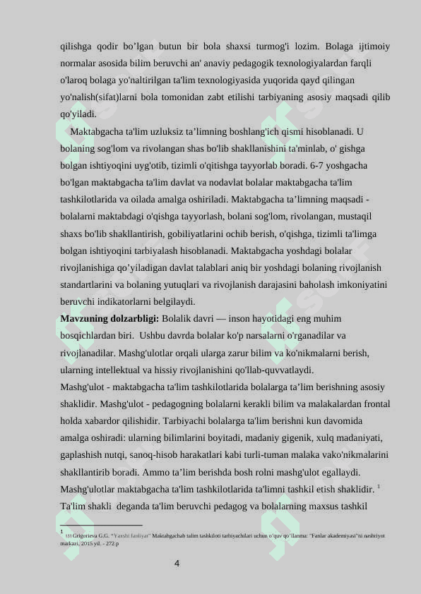 Mashg’ulotlarda bolalarga ta’lim berish 4