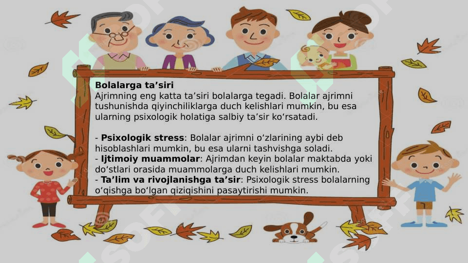 Ajrimlarning oqibatlari 6