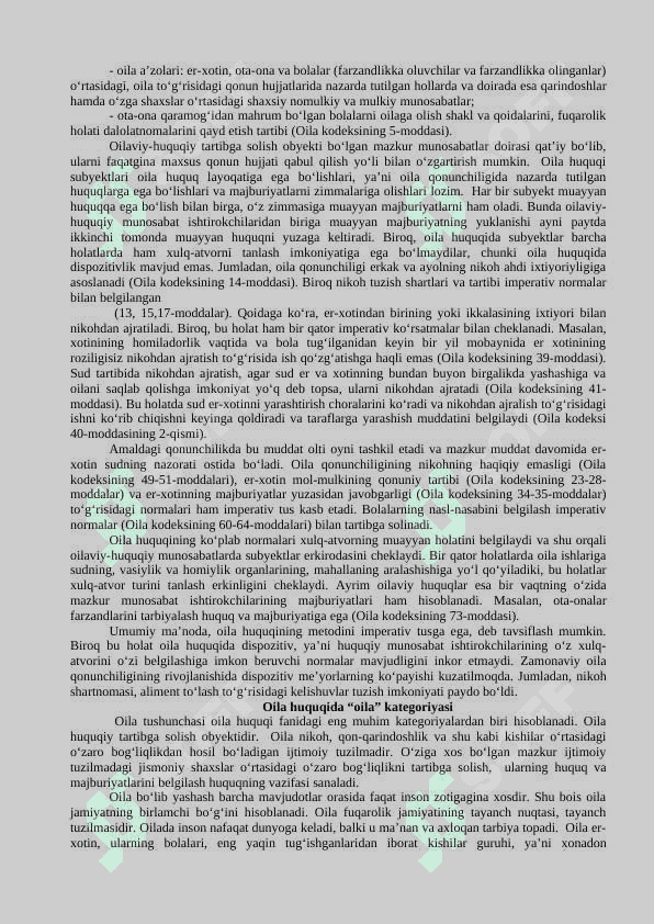 OILA HUQUQINING ASOSIY TUSHUNCHALARI 4