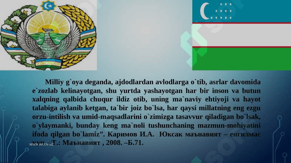 G’oyaning  asosiy xususiyatlari va turlari 7