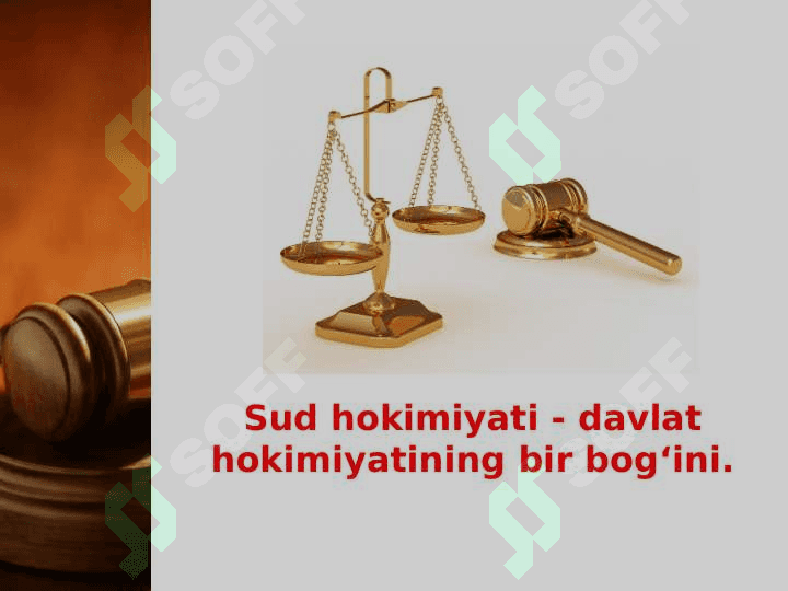 O‘zbekistonda Sud hokimiyatidagi islohatlar. 2