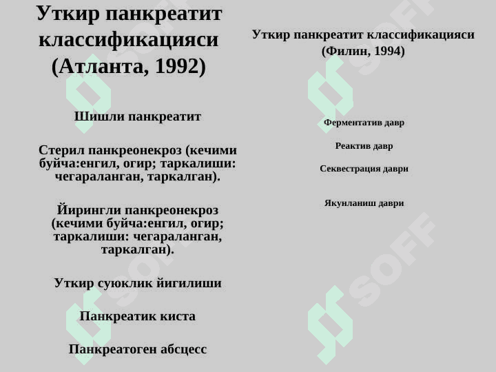 O`tkir pankreatit . Уткир панкреатит 7