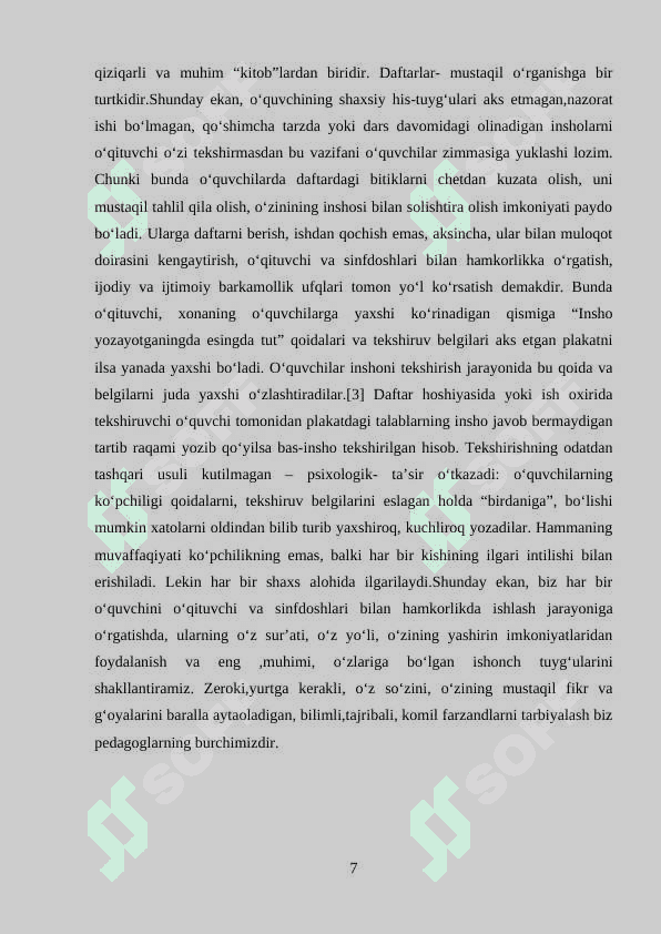 Boshlang‘ich sinflarda bayon yozishga o‘rganish 7