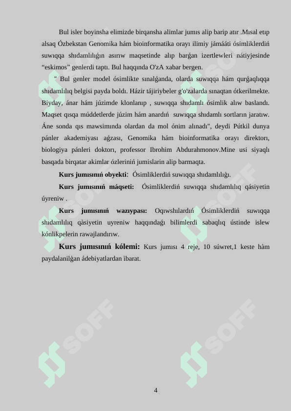 #kurs jumisi 4